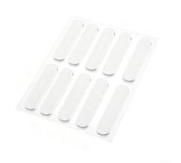 Springwillfly Pegatinas transparentes antigolpes para puertas interiores y esquinas de muebles de madera para minimizar el desgaste por colisión (150 x 15 x 2 mm)