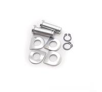 Springwillfly Pieza de repuesto para pedal trasero de motocicleta diseñada para estabilidad del reposapiés con metal electropulido resistente