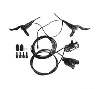 Springwillfly Pinza de freno hidráulica de aleación de aluminio para frenado eléctrico eficiente de la vespa (delantera+trasera)