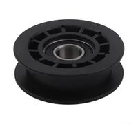 Springwillfly Polea tensora 587969201 repuesto de plástico para cortacéspedes Poulan/Jonsered/Craftsman/Murray/Snapper Walk Behind, color negro, 2.5 pulgadas