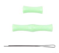 Springwillfly Protección de dedos para recurvo: protector de silicona suave para limitar la abrasión del contacto con la cuerda del arco durante los ciclos de extracción y liberación (verde)