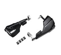Springwillfly Protectores de mano de motocicleta para manillar con espacio de montaje de señal de giro y colocación lateral del vehículo