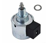 Springwillfly Repuesto de solenoide de apagado de combustible para carburador 694393, se adapta a cortadoras de césped para un control eficaz del combustible