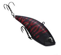 Springwillfly Señuelo de pesca BEarking VIB diseñado para un perfil de buceo consistente de 45 grados, control de profundidad fiable durante la recuperación (J)