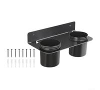 Springwillfly Sistema de embudo dual montado en la pared con diseño dividido ajustable para aceite combustible refrigerante y transferencia de líquido de transmisión