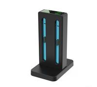 Springwillfly Switch 2 Base de carga para indicadores LED JoyCon y soporte integrado para una cómoda visualización del controlador