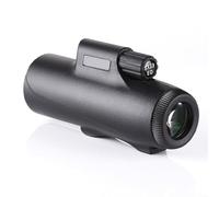 Springwillfly Telescopio monocular portátil de 8 x 33 pulgadas con lente ED, amplio campo de visión, clasificación impermeable IPX-7 para aventuras al aire libre, compatible con smartphone