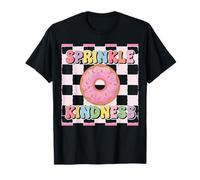 Sprinkle Kindness Donut Graphic design for Donut Lovers Camiseta
