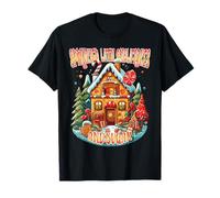 Sprinkled with Snowflakes and Sugar Christmas Baking Cooking Camiseta