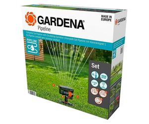 Sprinklersystem Set inicial Pipeline de aspersores cuadrados (13 pzs.)