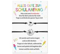 Sprinlot 2 por fin escolar niño pulsera vuelta al cole pulsera, pulseras vuelta al cole tarjeta regalo vuelta al cole regalos para el primer dia de colegio llenado de conos regalos vuelta al cole