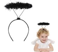 Sprinlot Diadema de Halloween, Diadema Angel, Diablo Diadema, Diadema de Halloween Carnaval Fiesta Cosplay, Regalo Angel de Halloween Navidad