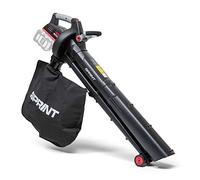 Sprint 18LBV Dual 18V (36V) Lithium-Ion Soplador de Hojas Sin Cuerda Cuerpo Aspirador, Powered by Briggs & Stratton, 247 km/h Velocidad del Aire, Motor sin cepillos, bolsa blanda de 45L, 1697307