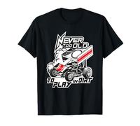 Sprint Car/Dirt Track Racing/Coche de Carreras: Juega en la Suciedad Camiseta