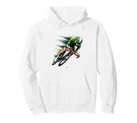 Sprint hacia LA Victoria con LA Jersey Verde Sudadera con Capucha
