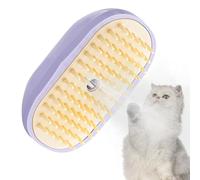 SPRITZ Defur Comb - Cepillo de vapor para gatos | Bien cepillos de vapor multifuncionales recargables para gatos para gatos interiores, cepillos de vapor para gatos interiores, accesorios