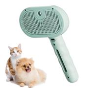 Spritz Defur Comb, USB Rechargeable Cat Steaming Brush, 35ml Water Tank for Gentle Grooming, Effective Dog Hair Remover, Anti-Static Pet Shedding Tool, Perfect Spray Comb for Pets