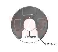 Spritzblech Ankerblech Hinten Izquierda Compatible Para VW Sharan 7M8 7M9 7M6
