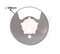 Spritzblech Bremsscheibe Ankerblech Hinten Compatible Para Iveco Daily IV