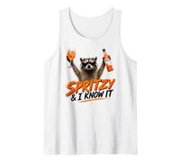 Spritzy y yo lo sé - Divertido Mapache de Spritz Camiseta sin Mangas