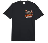 Spritzy y yo lo sé - Divertido Mapache de Spritz Comfort Colors Adult Heavyweight T-Shirt