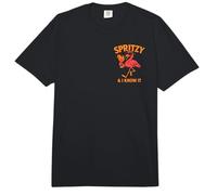 Spritzy y yo lo sé - Funny Spritz Flamingo Comfort Colors Adult Heavyweight T-Shirt
