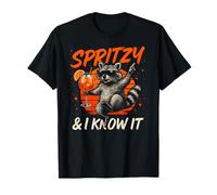 Spritzy y yo lo sé - Funny Spritz Racoon Camiseta