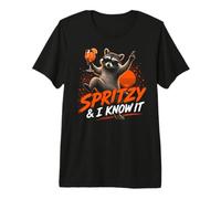 Spritzy y yo lo sé - Funny Spritz Racoon Camiseta Premium