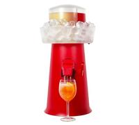 Sprizzer, la máquina para hacer Spritz directamente en el vaso. Sin electricidad ni baterías. Listo para el verano, barbacoas y fiestas con amigos. 100% Made in Italy. (Rojo)