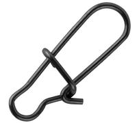 Spro Matt Black Easy Snap - Zatrzaski, rozmiar/nośność/zawartość opakowania: rozmiar 000/4 kg/20 sztuk