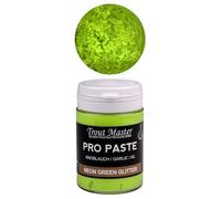 Spro Trout Master Pro Paste - Pasta de trucha flotante activa con rayos UV para un máximo éxito de captura, cebo de pesca de trucha UV - cebo para truchas grandes, trucha (verde neón/garlic)