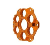 Sprocket Chain Cover Compatible con 1290 Super Duke R/GT 2014-2023, Cubierta de Cubo de Brida de transmisión del Portador de piñón Trasero de Motocicleta Sprocket Guard Protector(Orange)