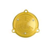 Sprocket Chain Cover Compatible con SYM MAXSYM TL 500 2020 2021, Cubierta de piñón Delantero, Cubierta de Eje de transmisión, Protector de Orificio de Marco. Sprocket Guard Protector(Gold)