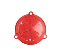 Sprocket Chain Cover Compatible con SYM MAXSYM TL 500 2020 2021, Cubierta de piñón Delantero, Cubierta de Eje de transmisión, Protector de Orificio de Marco. Sprocket Guard Protector(Red)
