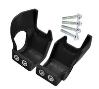 Sprocket Guard Protector Compatible con Kawasaki KX250 4T KX250F KX450 4T Protector de Cubierta de Zapata de Horquilla Delantera y protección de Pierna Inferior Cubierta de Cadena(Black)