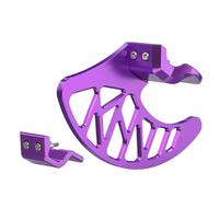 Sprocket Guard Protector Compatible con Surron Light Bee XS L1E Compatible Segway X160 X260 Protector de disco freno delantero y trasero Protectores patas horquilla delantera Chain Cover(Front Purple)
