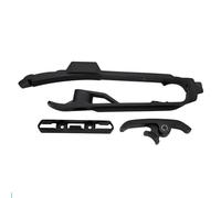 Sprocket Guard Protector Kit de protección de Deslizador de Cadena de Abrazadera Compatible con KTM SX SXF XC XCF XCFW SMR 125 250 300 350 450 2007-2020(Black 3 Piece Set)