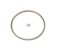 Sprocket Volante 129 Dientes Ø 393MM DT SPARE PARTS para U.a. Man L2000