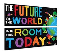 Sproutbrite Decoraciones de aula, carteles para profesores, tablón de anuncios y decoración de pared para preescolar, primaria y escuela secundaria