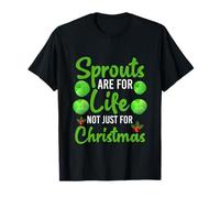 Sprouts Are For Life - Veggie Vegan Christmas Christmas Holiday Camiseta