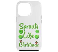 Sprouts Are For Life - Veggie Vegan Christmas Christmas Holiday Carcasa para iPhone 13 Pro