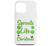 Sprouts Are For Life - Veggie Vegan Christmas Christmas Holiday Carcasa para iPhone 13 Pro MAX