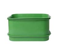 Sprouts Tray - BPA Free PP Soil-Free Stackable Trays | Germination Container with Drain Holes | Bean Broccoli Alfalfa Miniature Vegetables Growing Plants Wheatgrass Home Indoor Outdoor Garden
