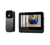 SproutSage X7 Timbre de Video Inteligente para Uso Doméstico con Pantalla de Visualización, Intercomunicador Inalámbrico y Vigilancia de Video de Alta Definición