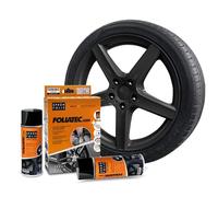 Sprüh Folien Set, schwarz glänzend