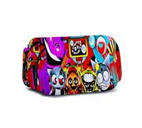 Sprunki - Estuche para lápices de dibujos animados de moda, para niñas y niños, regalo escolar, gran capacidad, bolsa para bolígrafos de vuelta a la escuela, Sprunki 16, 22 x 9 x 12 cm, Caricatura