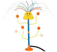 Spruzzatore d'acqua per Bambini - Gioco acquatico danzante per esterni con 8 tubi oscillanti e 4 ugelli, spruzzatore Bambini e animali domestici