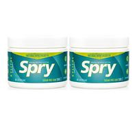 Spry Fresh Chicle Natural con Xilitol Sistema de Defensa Dental sin Aspartamo sin Azúcar sin OGM sin Gluten (Wintergreen, 100-Count, Pack of 2)