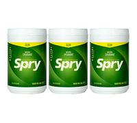 Spry Fresh Chicle Natural con Xilitol Sistema de Defensa Dental sin Aspartamo sin Azúcar sin OGM sin Gluten (Spearmint, 550 Count - Pack of 3)