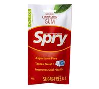 Spry On The Go Fresh Natural Xylitol Chewing Gum Dental Defense System - Aspartame-Free, Sugar-Free, Non-GMO (Cinnamon, 55 Count - Pack of 1)